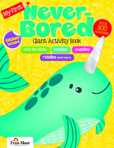 My First Never-Bored Giant Activity Book Children's Books Happier Every Chapter   