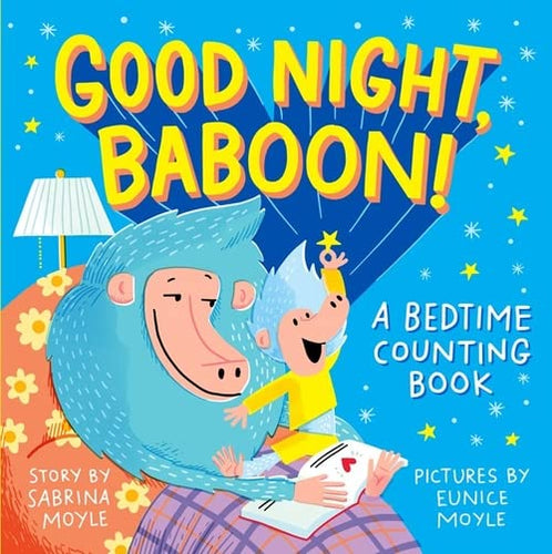 Good Night, Baboon!: A Bedtime Counting Book (Board Books) Children's Books Happier Every Chapter   