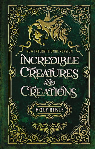 NIV Incredible Creatures and Creations Holy Bible (Hardcover) Adult Non-Fiction Happier Every Chapter   