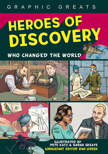 Heroes of Discovery: Who Changed the World (Graphic Greats) (Softcover) Children's Books Happier Every Chapter   
