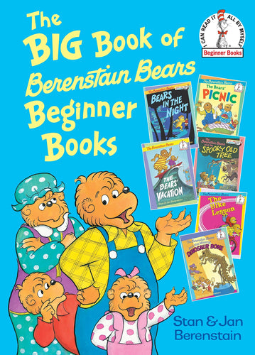 The Big Book of Berenstain Bears Beginner Books (I Can Read It All By Myself Beginner Book) (Hardcover) Children's Books Happier Every Chapter   