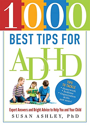 1000 Best Tips for ADHD (Softcover) Adult Non-Fiction Happier Every Chapter   