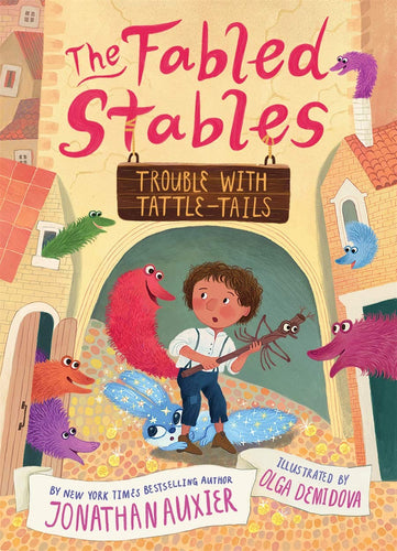 Trouble with Tattle-Tails (The Fabled Stables, Bk. 2) Children's Books Happier Every Chapter   