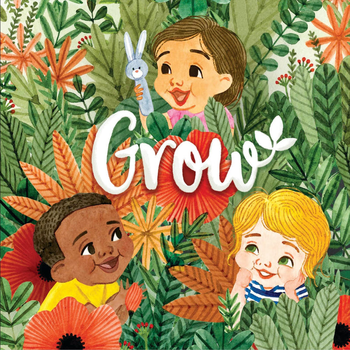 Grow (Board Books) Children's Books Happier Every Chapter   