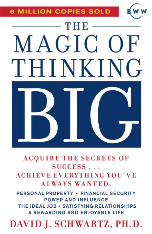 The Magic of Thinking Big (Paperback) Adult Non-Fiction Happier Every Chapter   