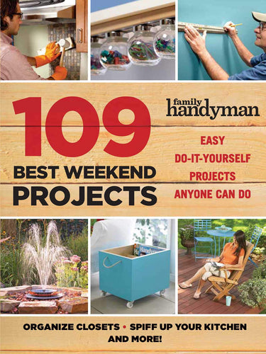 109 Best Weekend Projects (Family Handyman) (Paperback) Adult Non-Fiction Happier Every Chapter   