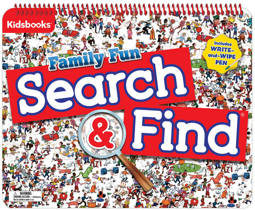 Family Fun Search & Find Children's Books Happier Every Chapter   