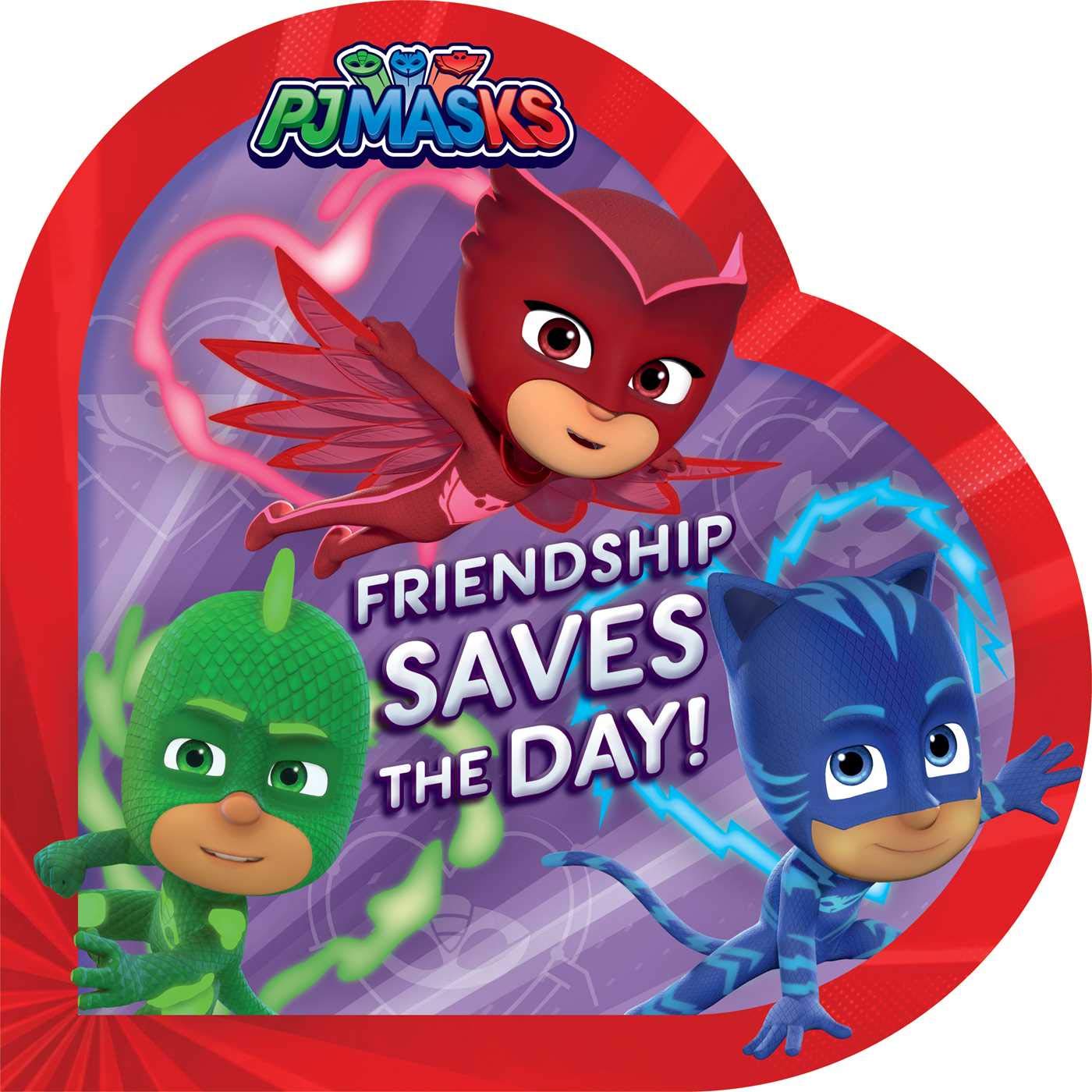 Friendship Saves the Day! (PJ Masks) (Board Books)