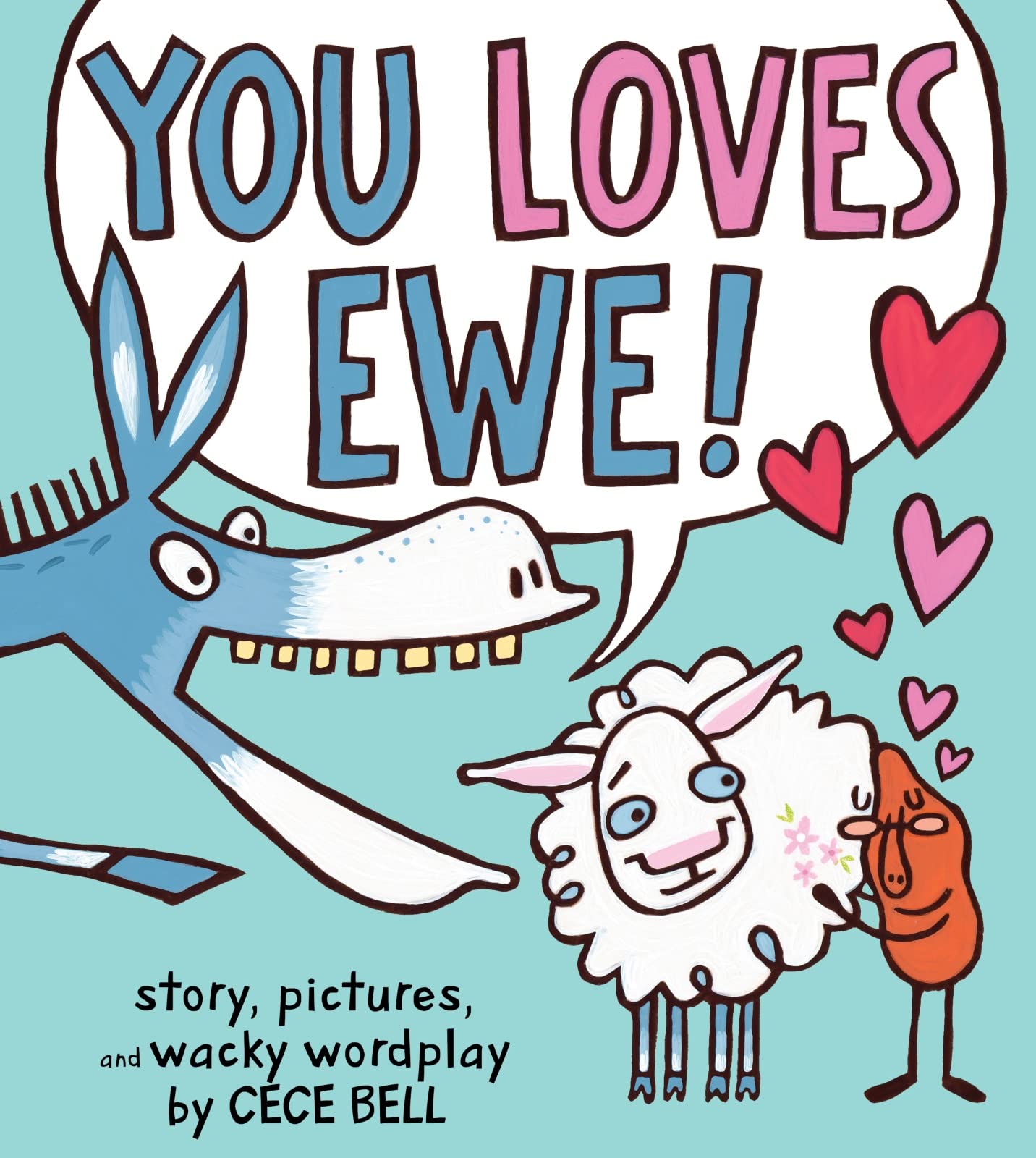 You Loves Ewe! (A Yam and Donkey Book) (Hardcover)