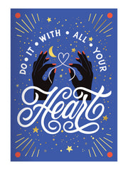 Do It With All Your Heart Daily Planner (Paperback)