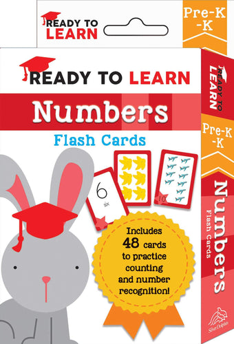 Numbers Flash Cards (Ready to Learn, Pre-K to K) Children's Books Happier Every Chapter   