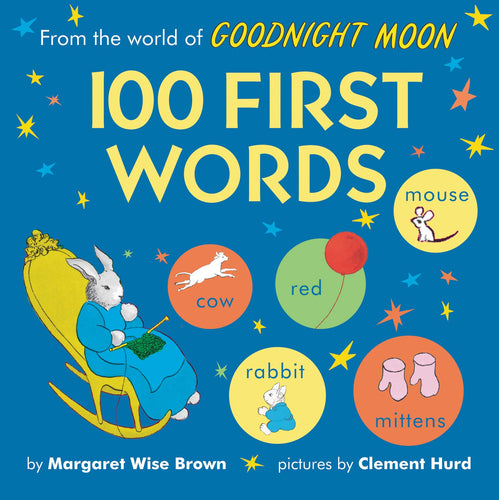100 First Words (From the World of Goodnight Moon) (Board Books) Children's Books Happier Every Chapter   