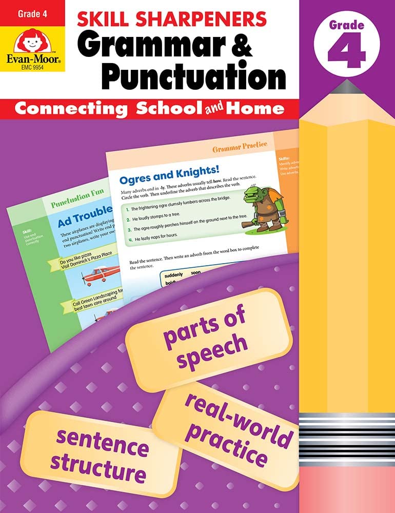 Grammar & Punctuation (Skill Sharpeners, Grade 4) (Softcover)