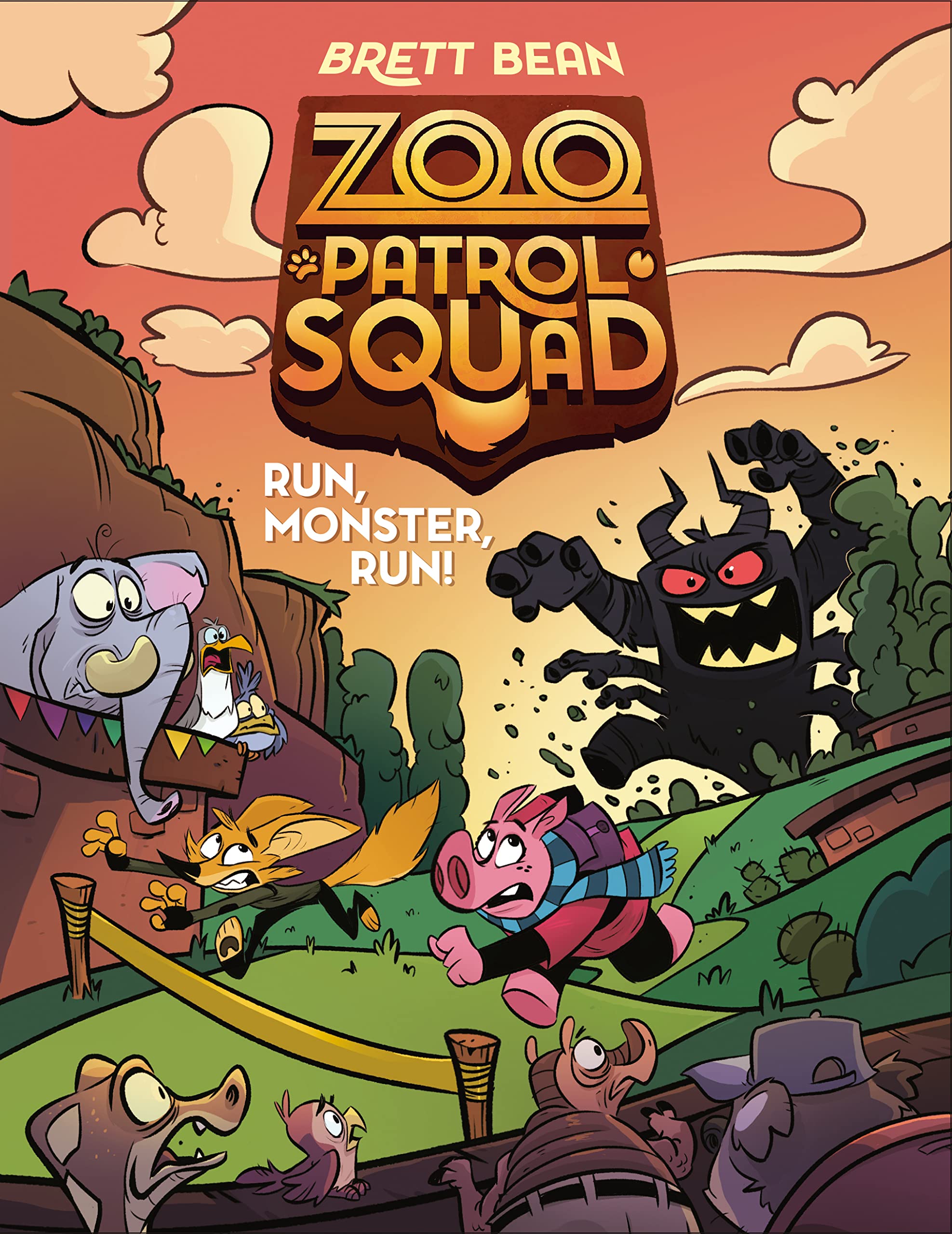 Run, Monster, Run! (Zoo Patrol Squad, Bk. 2) (Hardcover)