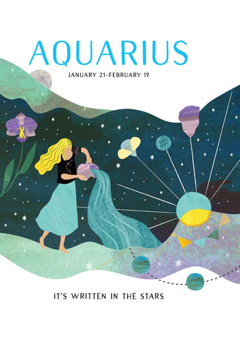 Aquarius (It's Written in the Stars) (Paperback) Young Adult Non-Fiction Happier Every Chapter   