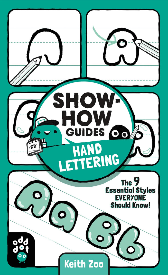 Hand Lettering (Show-How Guides) (Paperback) Children's Books Happier Every Chapter   