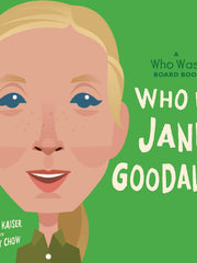 Who Is Jane Goodall? (WhoHQ) (Board Books)