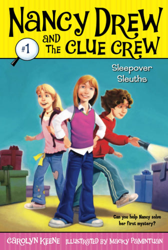 Sleepover Sleuths (Nancy Drew and the Clue Crew Bk. 1) (Paperback) Children's Books Happier Every Chapter   