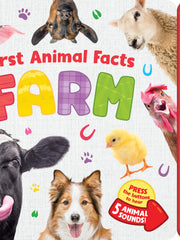 Farm (First Animal Facts, 5 Button Soundboard) (Board Books)