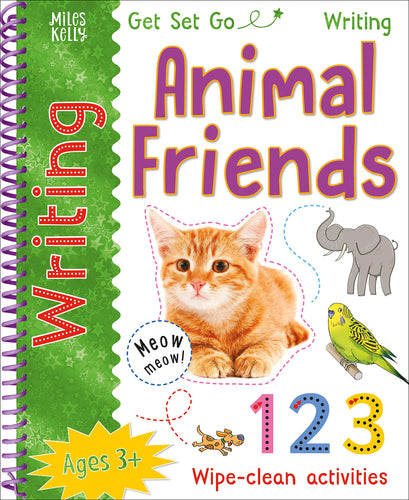 Animal Friends (Get Set Go: Writing) (Spiral) Children's Books Happier Every Chapter   