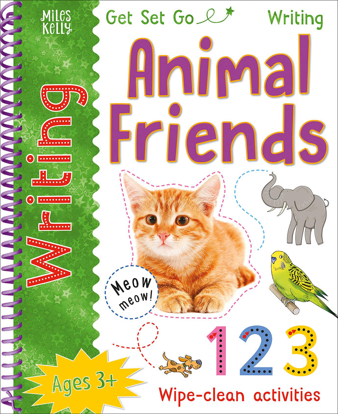 Animal Friends (Get Set Go: Writing) (Spiral) Children's Books Happier Every Chapter   