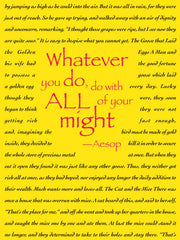 A Novel Journal: Aesop's Fables (Softcover)
