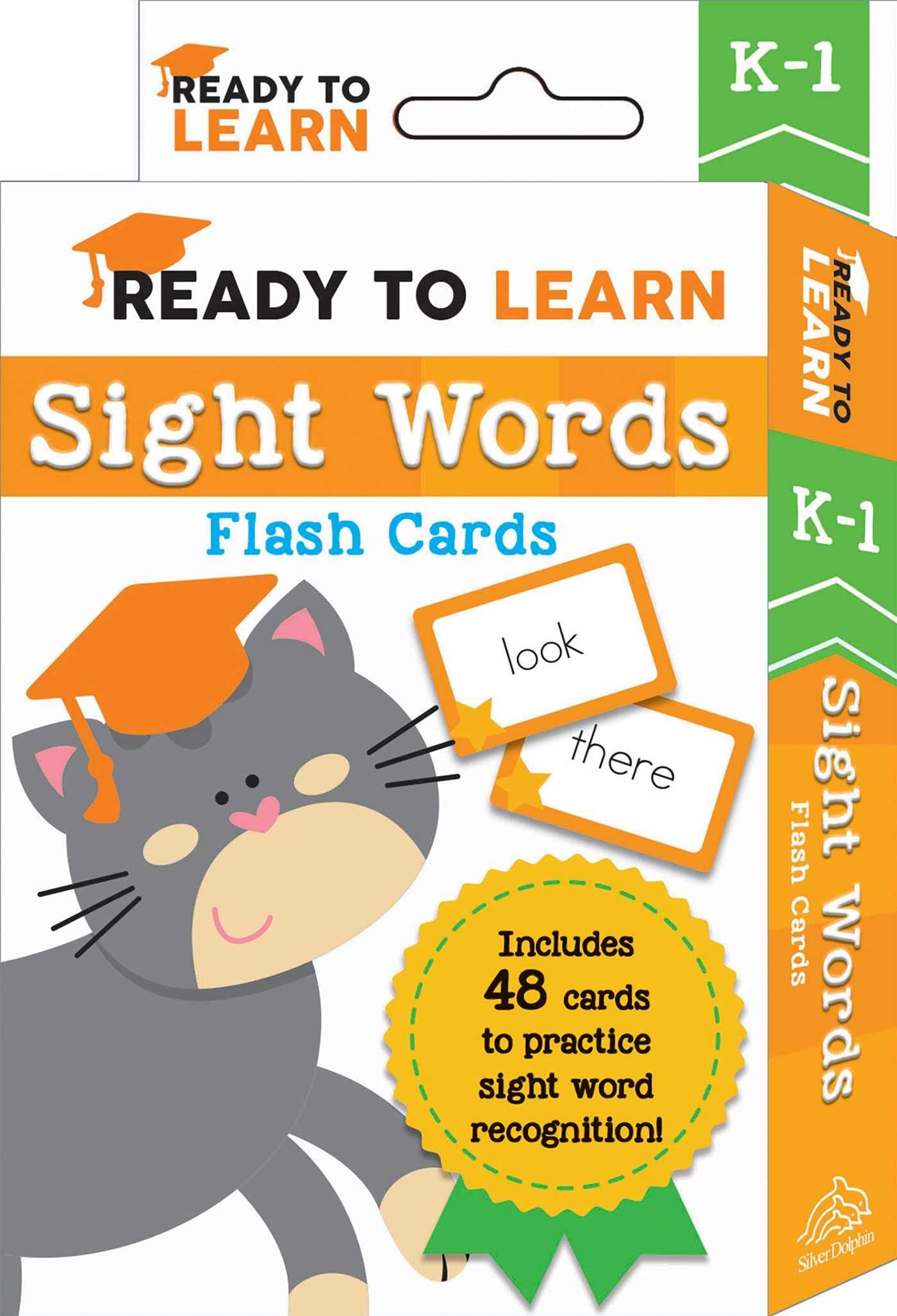 Sight Words Flash Cards (Ready to Learn, Grade K-1)