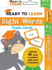 Sight Words Flash Cards (Ready to Learn, Grade K-1)