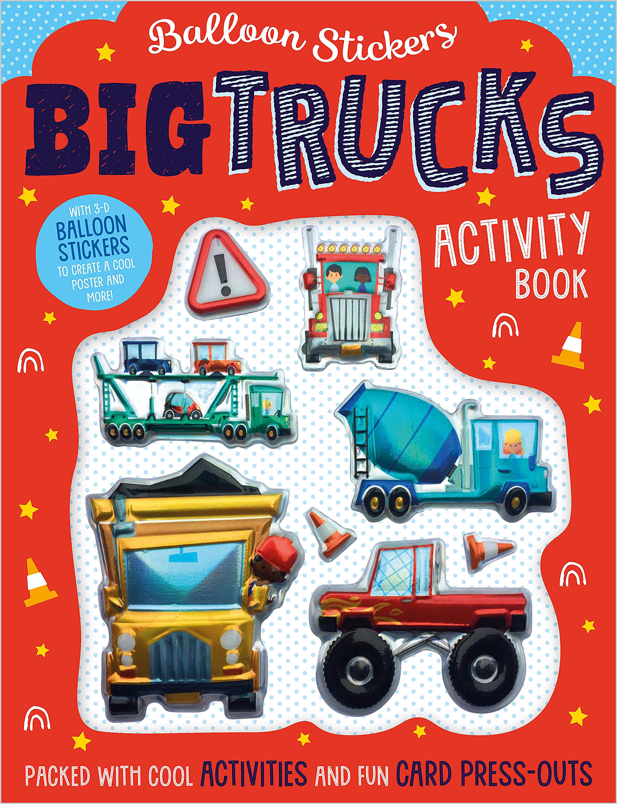 Big Trucks Activity Book (Balloon Stickers)