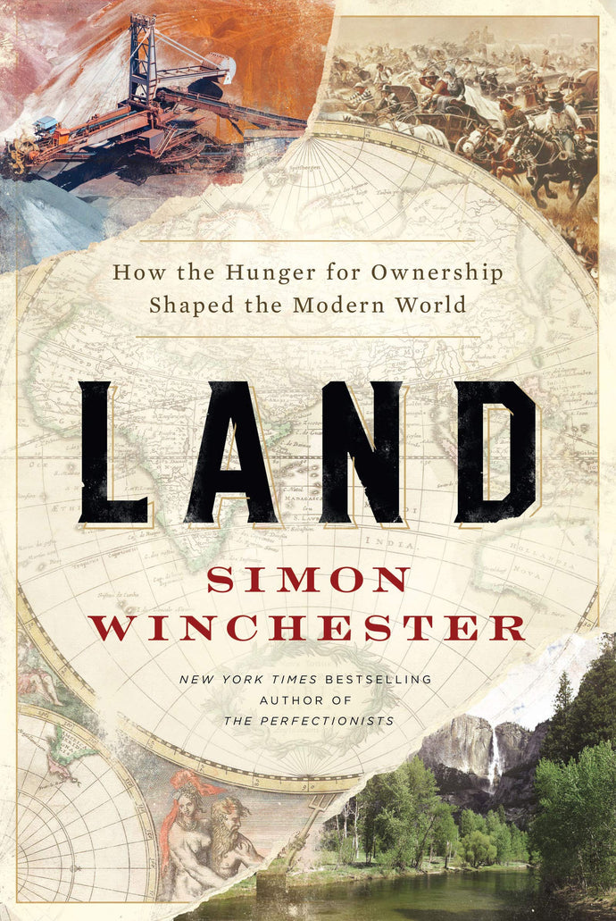 Land: How the Hunger for Ownership Shaped the Modern World (Hardcover) Adult Non-Fiction Happier Every Chapter   