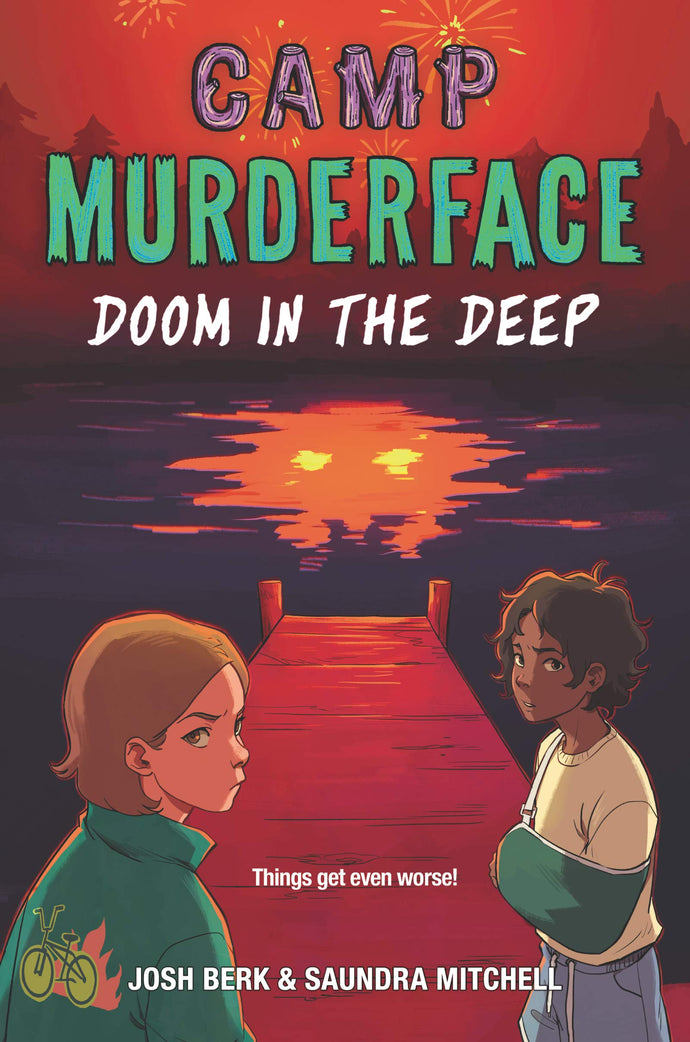 Doom in the Deep (Camp Murderface, Bk. 2) (Hardcover) Children's Books Happier Every Chapter   