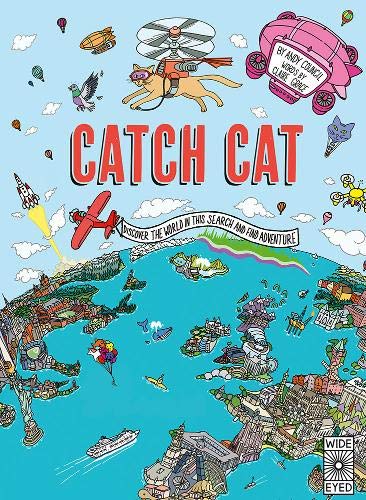 Catch Cat: Discover the World in this Search and Find Adventure Children's Books Happier Every Chapter   