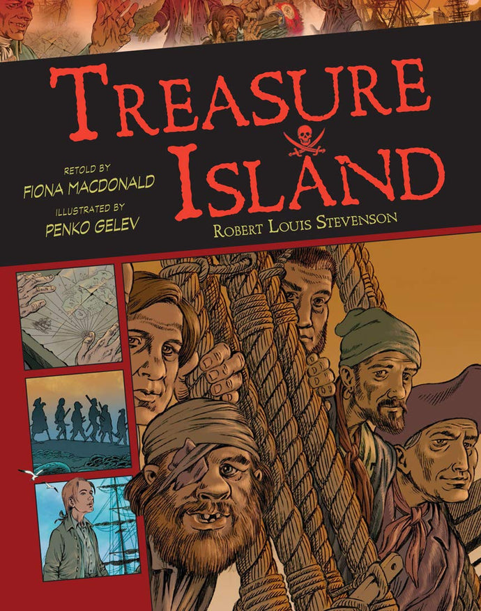 Treasure Island (Graphic Classics, Vol. 13) (Paperback) Children's Books Happier Every Chapter   