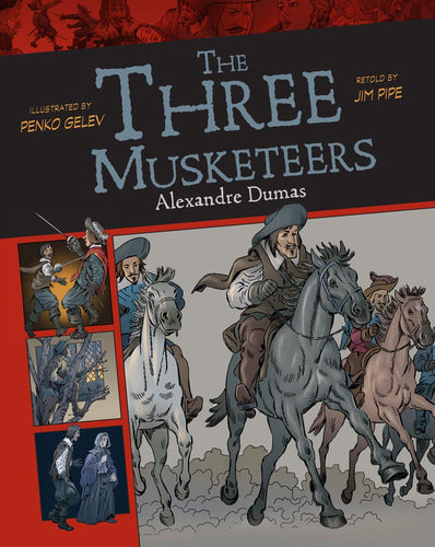 The Three Musketeers (Volume 12) (Paperback) Children's Books Happier Every Chapter   