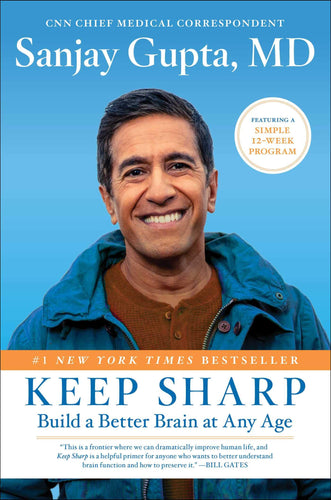 Keep Sharp: Build a Better Brain at Any Age (Hardcover) Adult Non-Fiction Happier Every Chapter   
