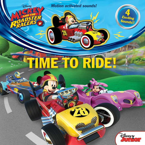 Time to Ride (Mickey and the Roadster Racers) (Hardcover) Children's Books Happier Every Chapter   