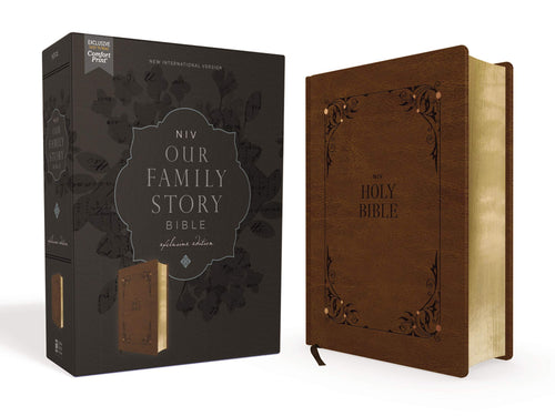 NIV, Our Family Story Bible, Exclusive Edition (Comfort Print) (Hardcover) Adult Non-Fiction Happier Every Chapter   