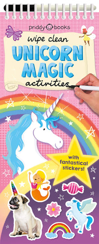 Unicorn Magic (Wipe Clean Activities) Children's Books Happier Every Chapter   