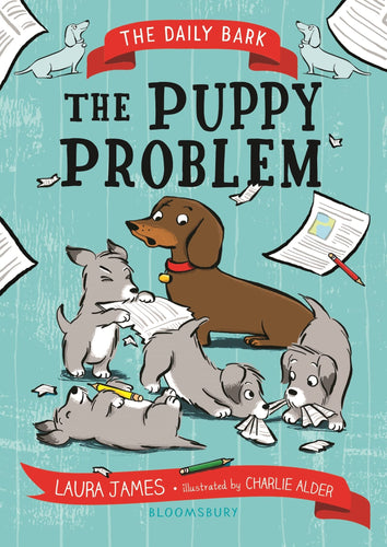 The Puppy Problem (The Daily Bark, Bk. 1) (Paperback) Children's Books Happier Every Chapter   