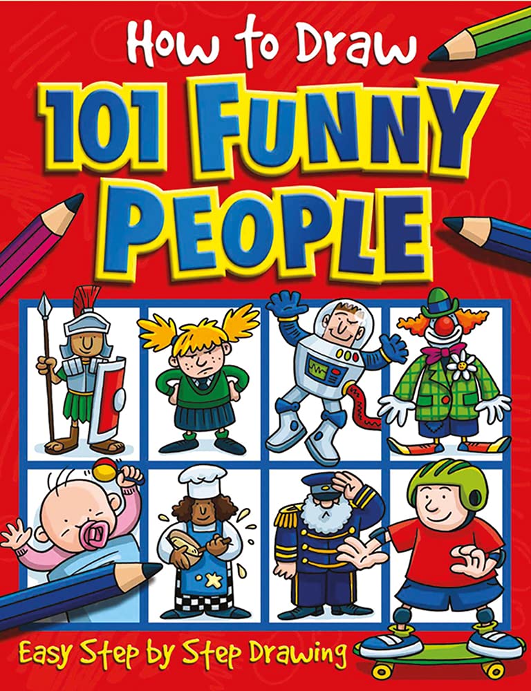 How To Draw 101 Funny People (Softcover)