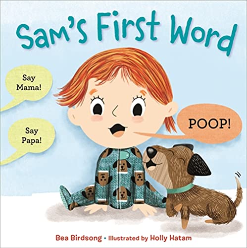 Sam's First Word (Hardcover) Children's Books Happier Every Chapter   