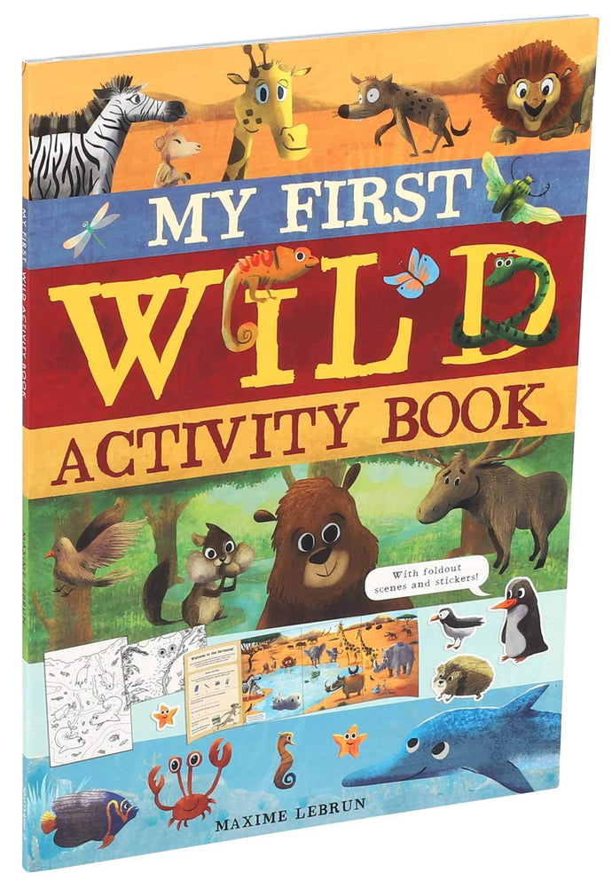 My First Wild Activity Book (Softcover) Children's Books Happier Every Chapter   