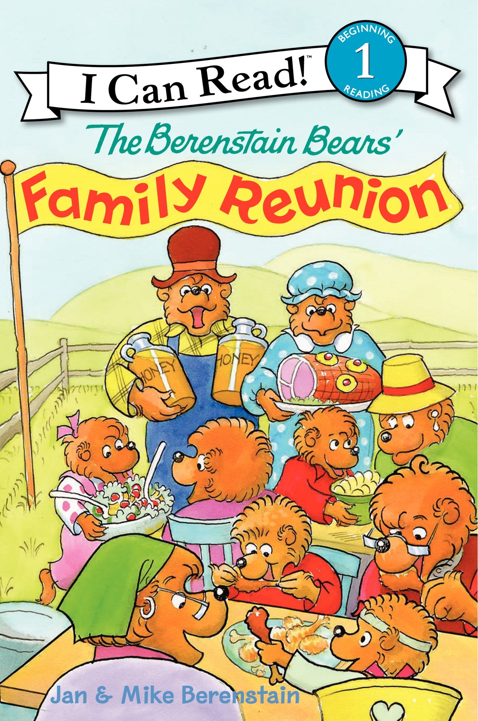 The Berenstain Bears' Family Reunion (I Can Read! Level 1) (Softcover)