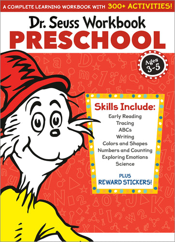 Dr. Seuss Workbook: Preschool (Paperback) Children's Books Happier Every Chapter   