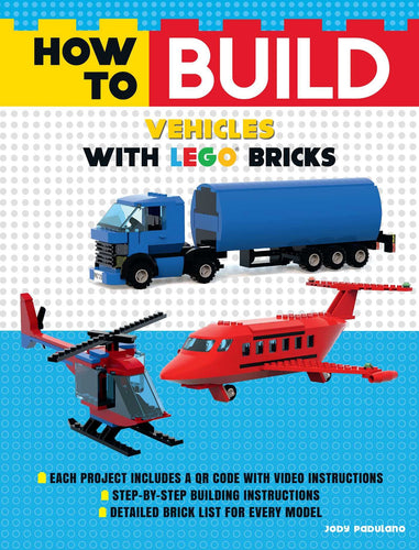 How to Build Vehicles with LEGO Bricks (Paperback) Adult Non-Fiction Happier Every Chapter   