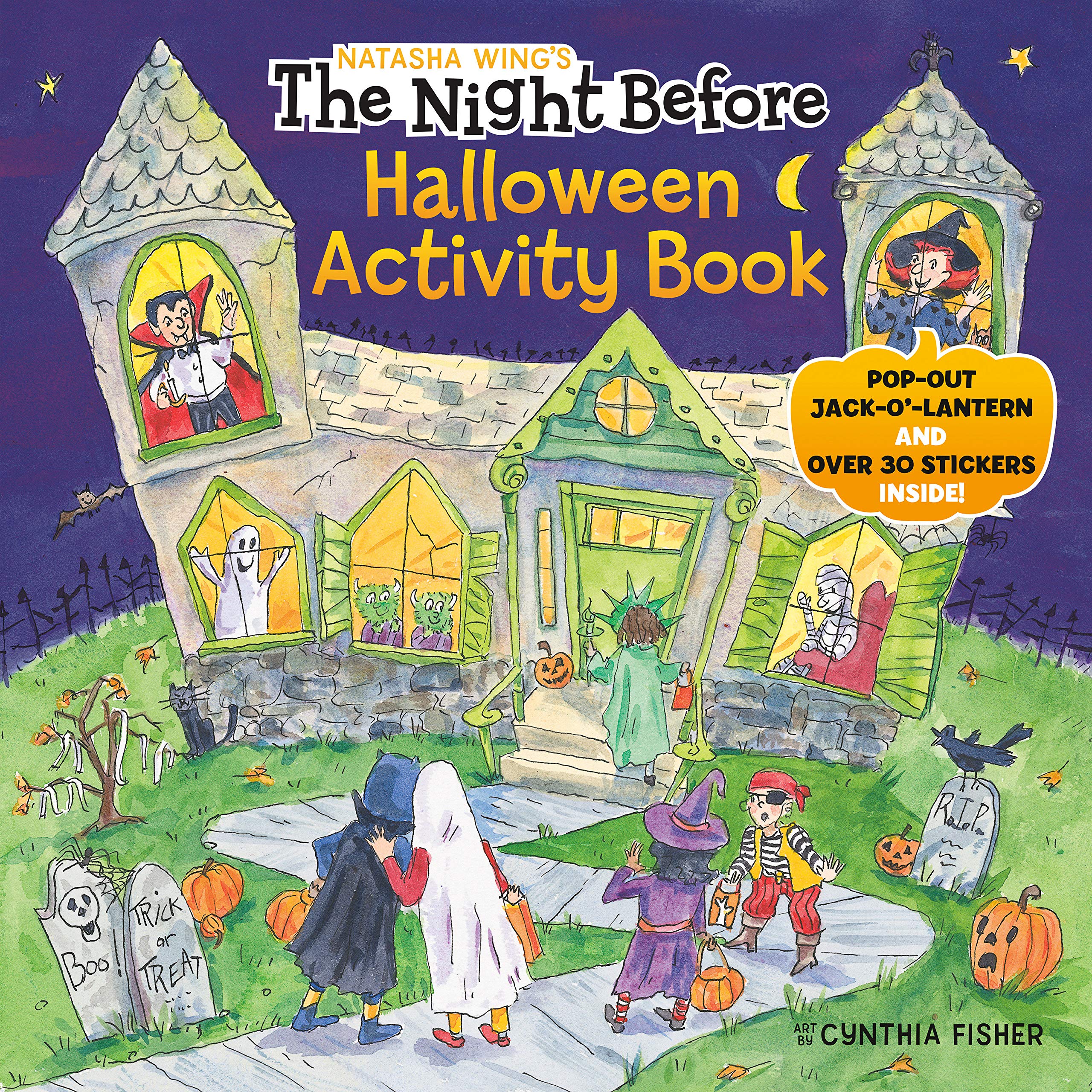 The Night Before Halloween Activity Book (Softcover)