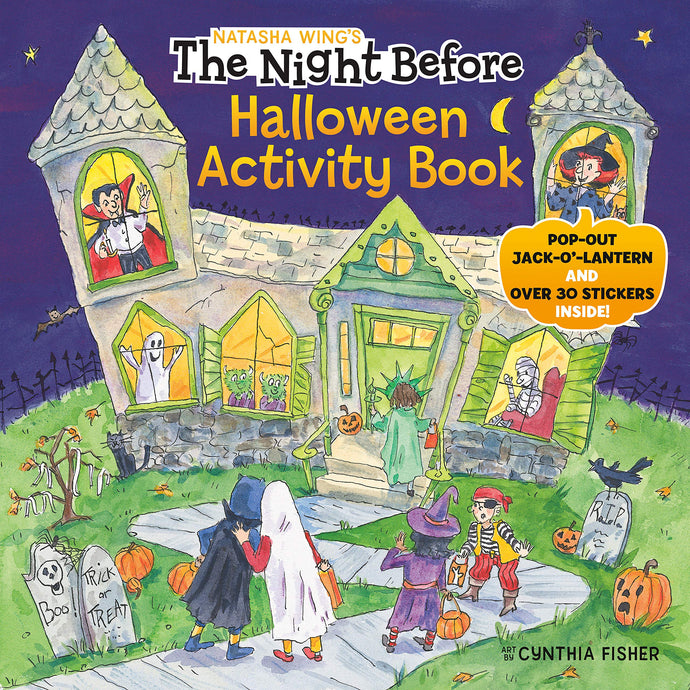 The Night Before Halloween Activity Book (Softcover) Children's Books Happier Every Chapter   