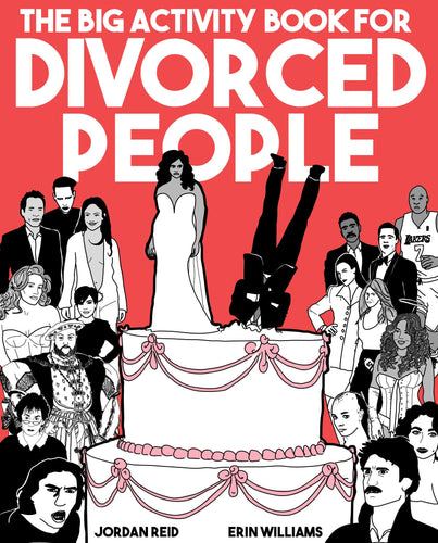 The Big Activity Book for Divorced People (Big Activity Book) (Paperback) Adult Non-Fiction Happier Every Chapter   