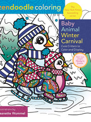 Baby Animal Winter Carnival (Zendoodle Coloring) (Softcover)