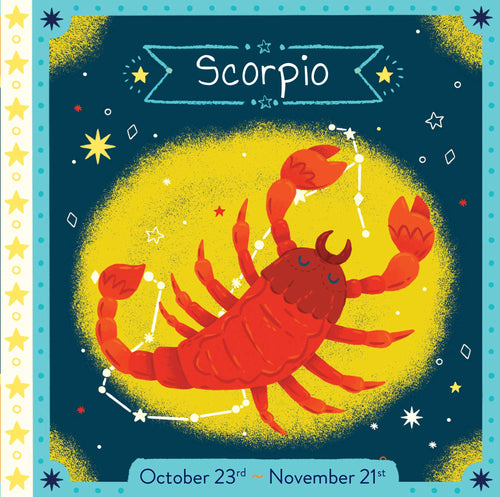 Scorpio (My Stars) (Board Books) Children's Books Happier Every Chapter   